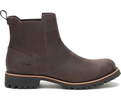 Botas Chaco Hombre Fields Chelsea Marrones Oscuro España DXKB24635